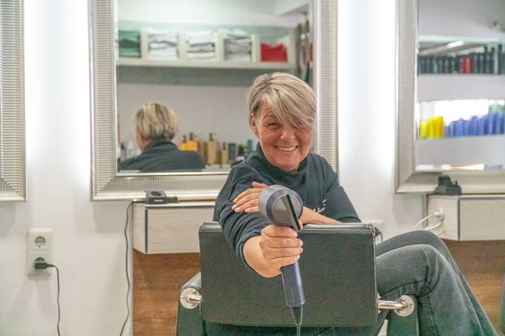 Geschäftsführerin des Salons Andrea, Friseur Salon „Modern Style Mallorca“